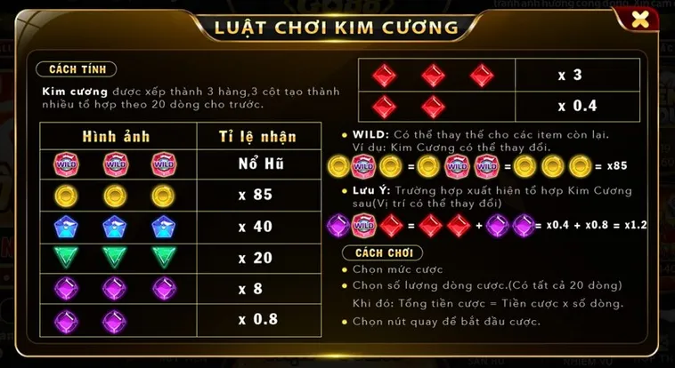 Nổ Hũ Kim Cương OK365 Săn Thưởng Lớn Trong Từng Vòng Quay